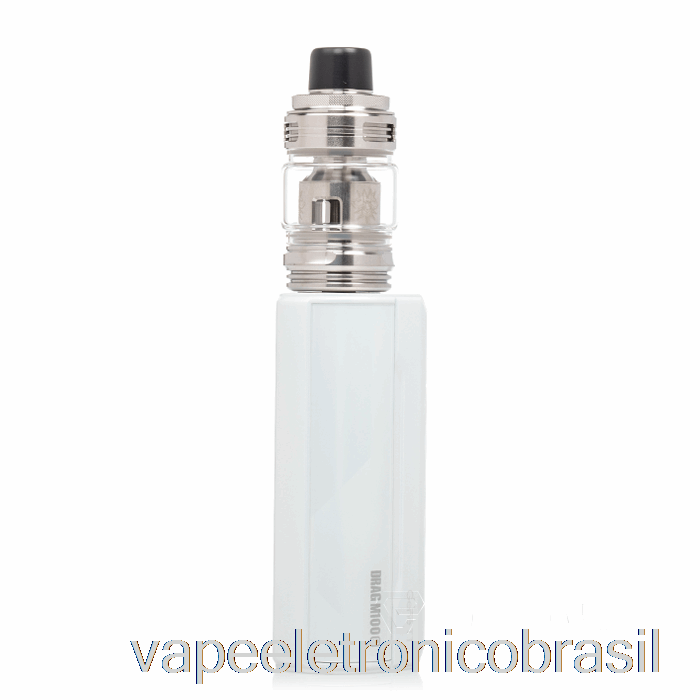 Vape Eletrônico Voopoo Drag M100s Starter Kit Branco Pérola